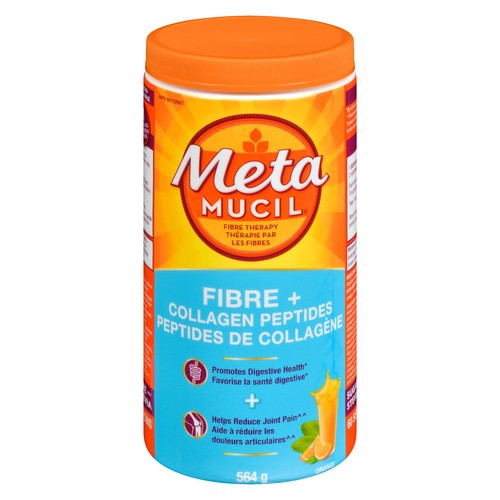 Metamucil Supplement Fiber & Collagen Peptides 564 g