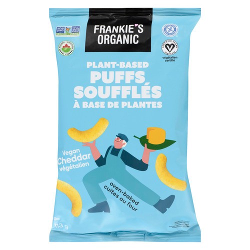 Frankie's Organic Plant-Based Puffs Cheddar 113 g