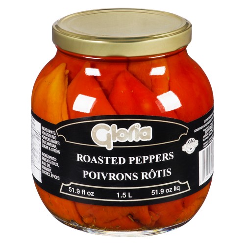 Gloria Peppers Red Roasted Preserved Vegetables 1.5 L