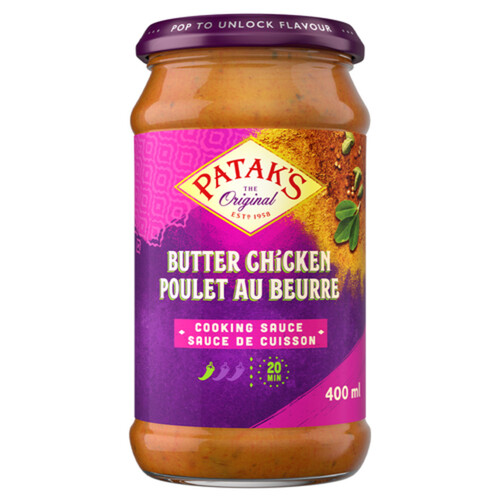 Patak's Cooking Sauce Butter Chicken 400 ml