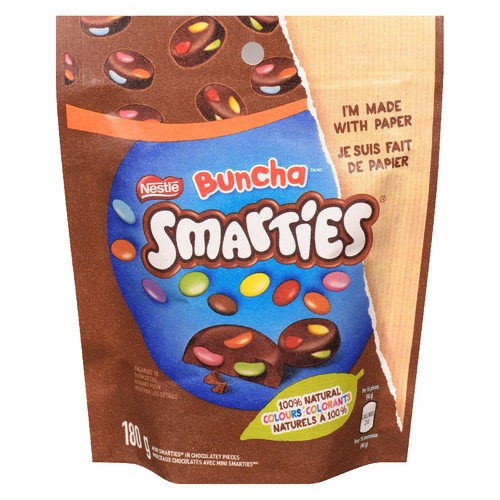 Smarties Chocolate Buncha Pouch 180 g