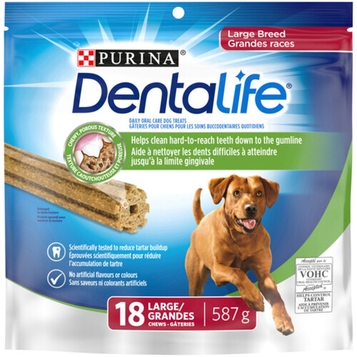 DentaLife Dog Treats Large Breed Daily Oral Care 587 g