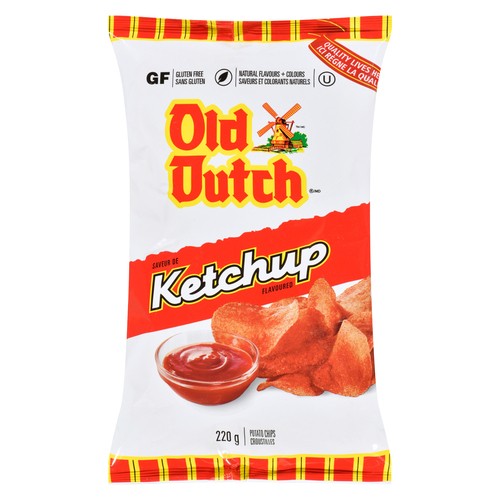 Old Dutch Potato Chips Ketchup 220 g