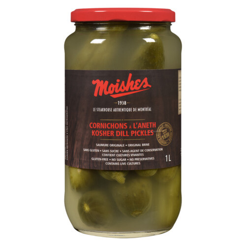 Moishes Kosher Dill Pickles 1 L