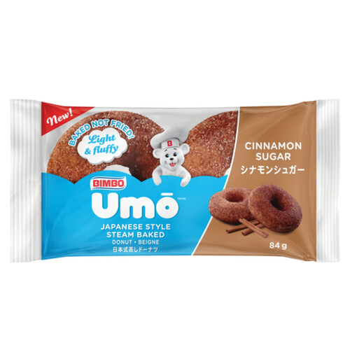 Bimbo UMO Steam Baked Donut Cinnamon Sugar 84 g