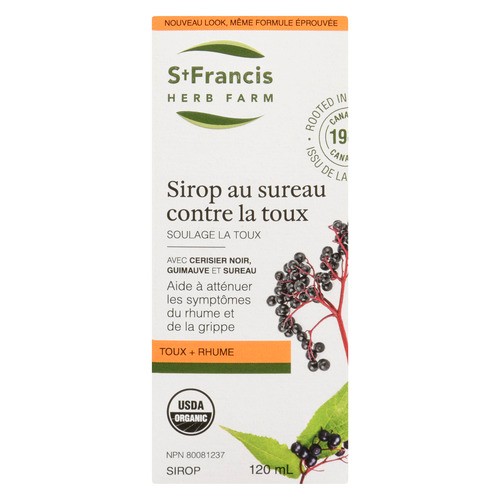 St. Francis Herb Farm Stop It Cold Cough Adults Syrup 120 ml