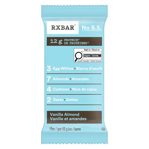 RxBar Protein Bar Vanilla Almond 52 g