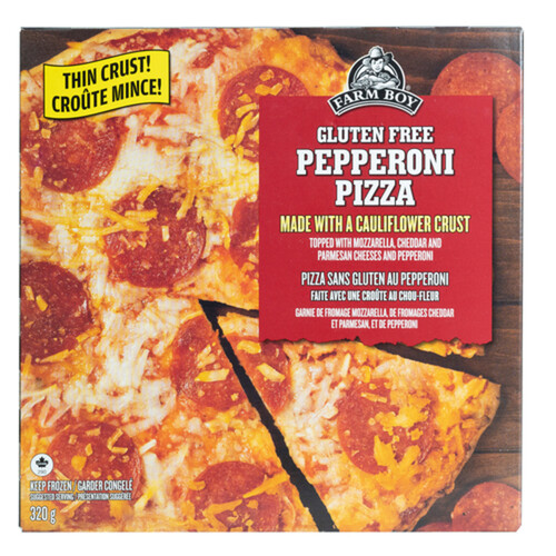 Farm Boy Gluten-Free Frozen Pizza Pepperoni 320 g