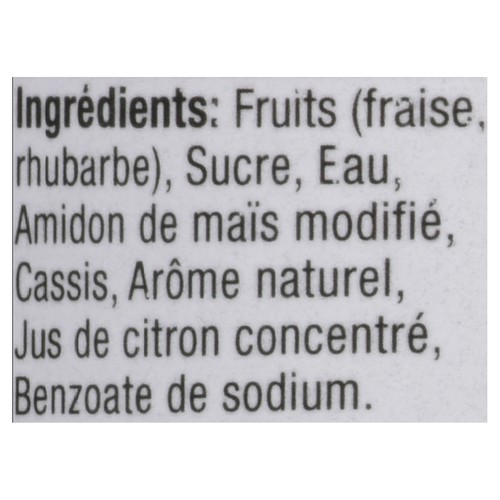 La Fraisonnee Spread Strawberry & Rhubarb 250 ml