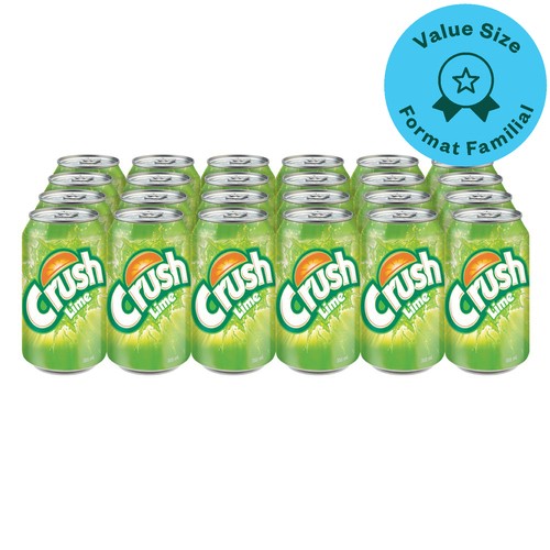 Crush Soda Lime Value Size 24 x 355 ml (cans)