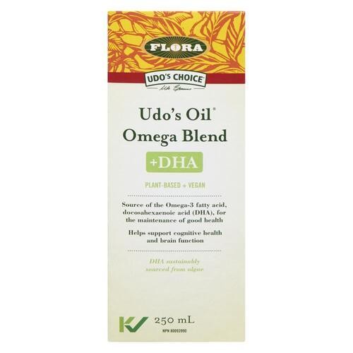Flora Udo's Choice Udo's Oil Omega Blend +DHA 250 ml