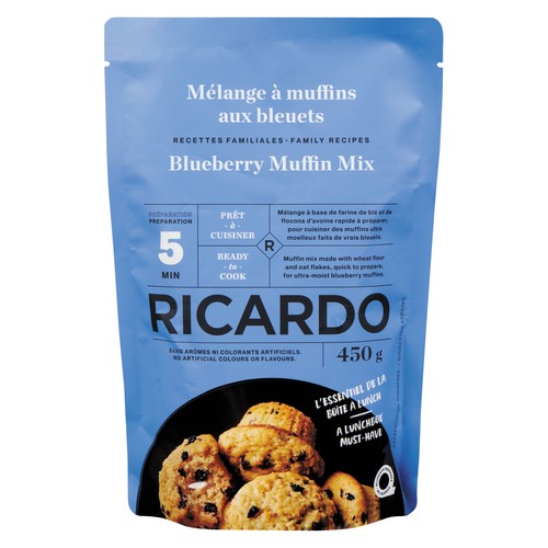 RICARDO Muffin Mix Blueberry 450 g