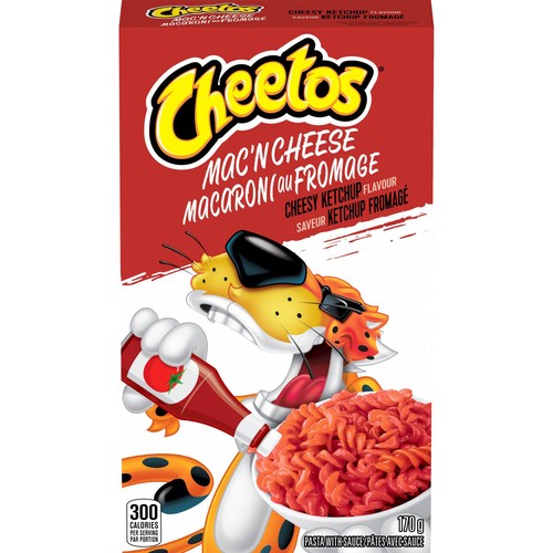 Cheetos Mac ’N Cheese Pasta with Sauce Cheesy Ketchup Flavour 170 g