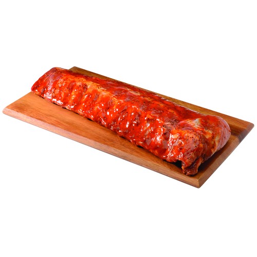 Pork Back Ribs BBQ Whiskey 