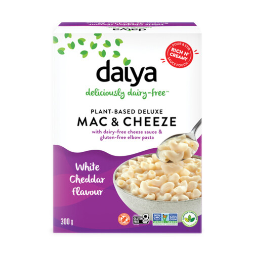 Daiya Dairy-Free Vegan Mac And Cheese White Cheddar Flavour 300 g