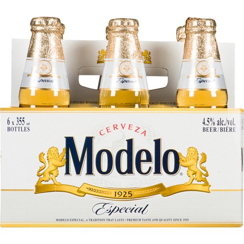 Modelo Especial Beer 4.5% Alcohol 6 x 355 ml (bottles)
