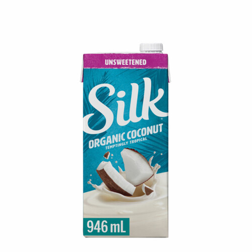 Silk Organic Dairy-Free Coconut Beverage Unsweetened 946 ml