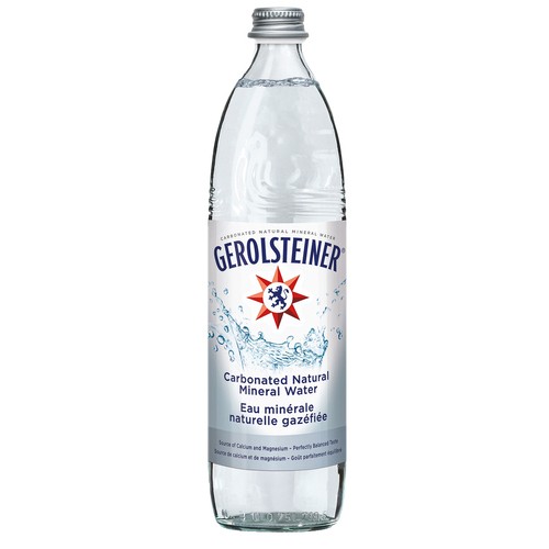 Gerolsteiner Water Carbonated Natural 750 ml (bottle)