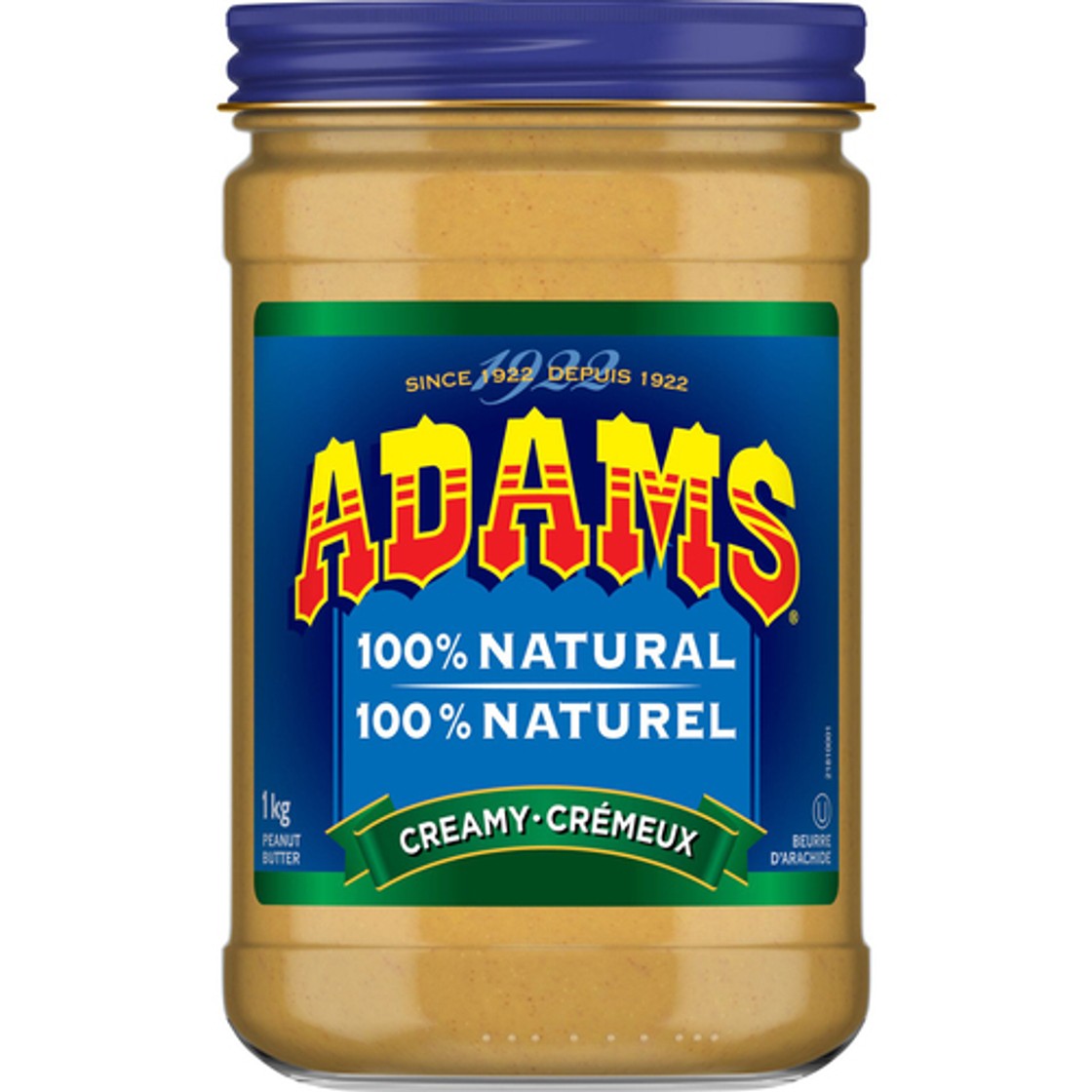 Adams Regular Creamy Peanut Butter 1 kg - Voilà Online Groceries & Offers