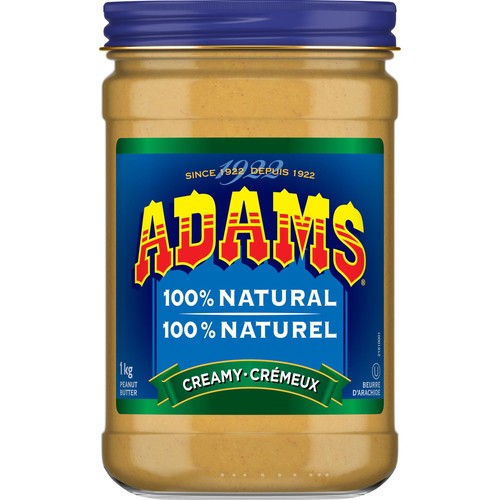 Adams Regular Creamy Peanut Butter 1 kg