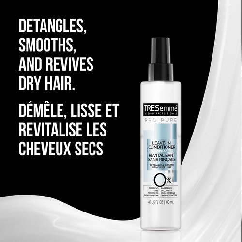 TRESemmé Pro Pure Leave-In Conditioner Spray Detangle & Smooth 180 ml