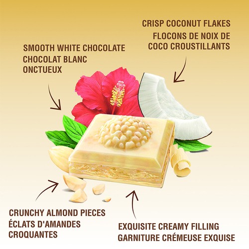 Ferrero Canada Tablet Bar White Chocolate Hazelnut 90 g