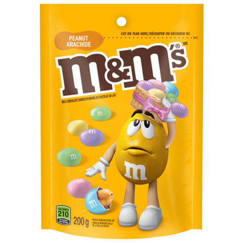 M&M'S Chocolate Peanut Easter Sharing Bag 200 g - Voilà Online