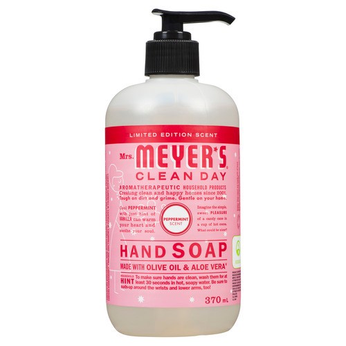 Mrs. Meyer's Clean Day Hand Soap Peppermint Scent 370 ml