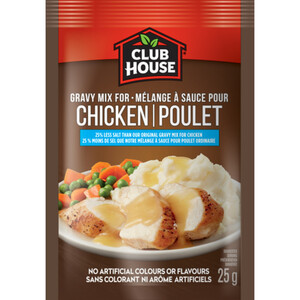 Club House Gravy Mix Less Salt Chicken 25 g