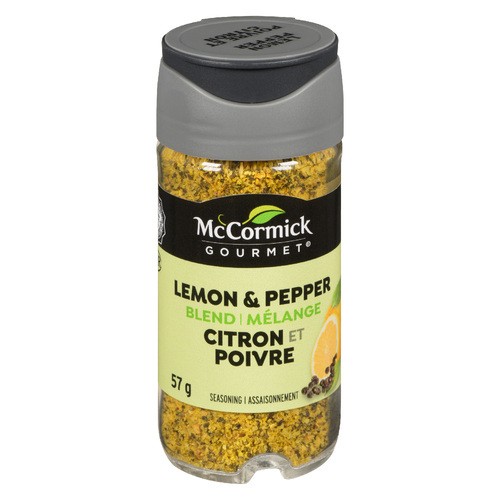 McCormick Gourmet Seasoning Lemon & Pepper 57 g