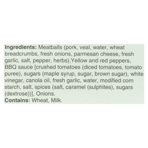 RICARDO Meatballs With BBQ Sauce And Bell Peppers 500 g