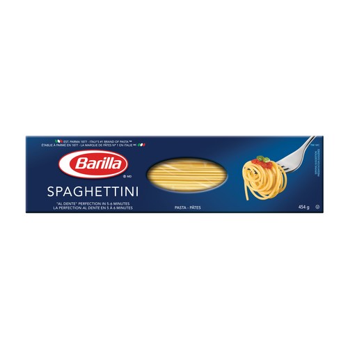 Barilla Pasta Spaghettini 454 g