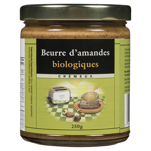 Nuts to You Nut Butter Organic Almond Butter Smooth 250 g Voilà