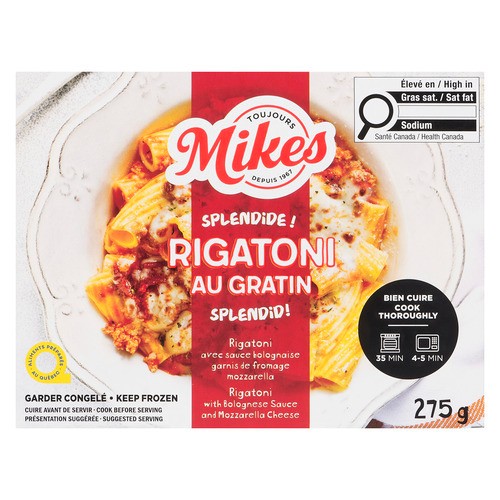 Mikes Rigatoni With Bolognese Sauce 275 g (frozen)