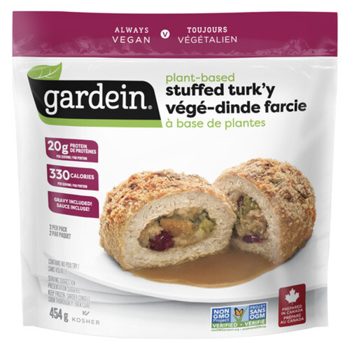 Gardein Frozen Vegan Herbed Savoury Stuffed Turk'y 454 g