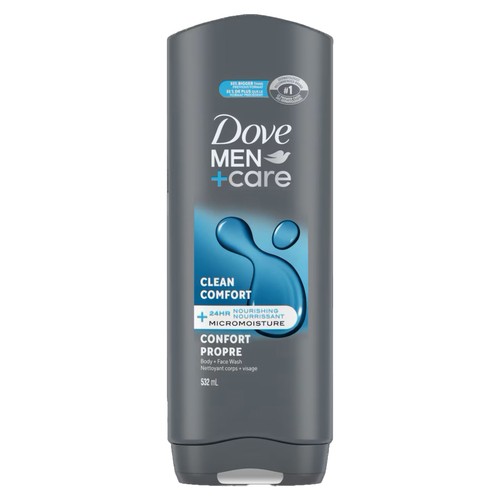 Dove Men +Care Body Wash Clean Comfort 532 ml