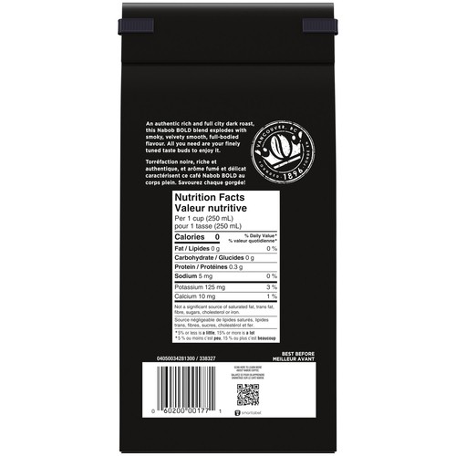 Nabob Ground Coffee Full City Dark 300 g