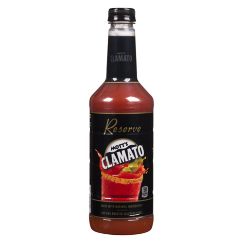 Mott's Clamato Reserve Juice 1 L (bottle)