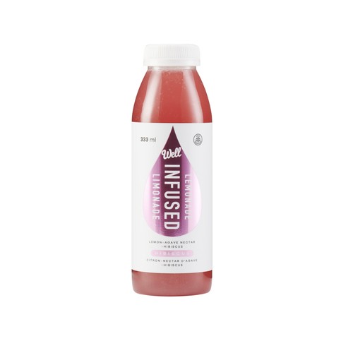 Well Juicery Lemonade Hibiscus Infused 333 ml