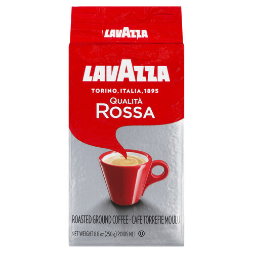 Lavazza Qualita Rossa Ground Espresso Coffee Bricks