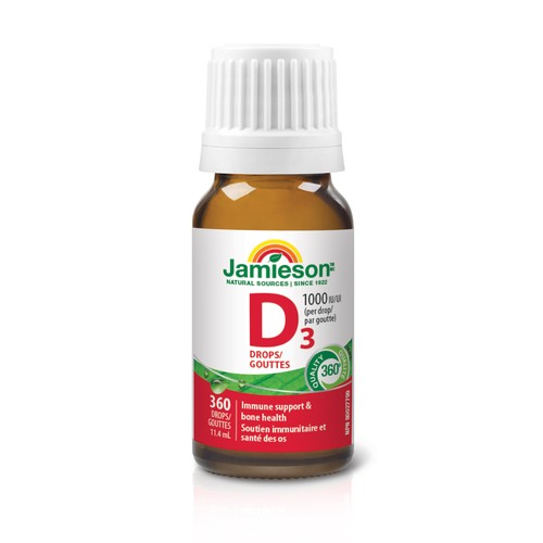 Jamieson Vitamin D Droplets 11.4 ml