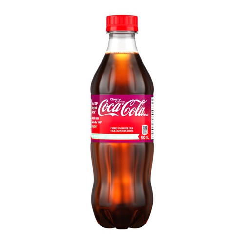 Coca-Cola Soda Cherry 500 ml (bottle)