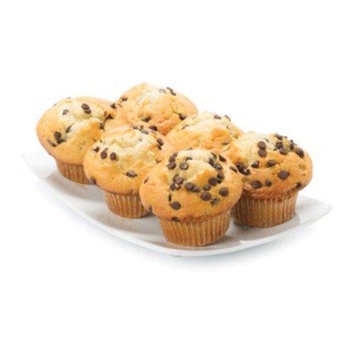 Trinity Bakery Muffins chocolate chip 6 ea