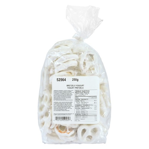 Les Aliments Johnvince Pretzels Yogurt 250 g