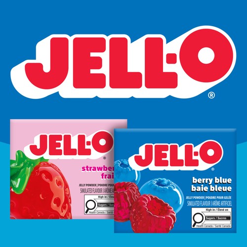 Jell-O Jelly Powder Berry Blue 85 g