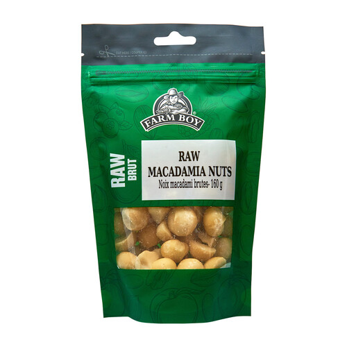 Farm Boy Nuts Macadamias Raw 160 g