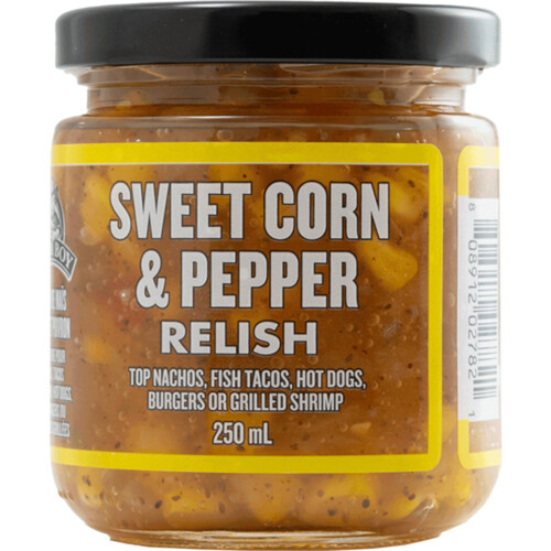 Farm Boy Relish Sweet Corn & Pepper 250 ml