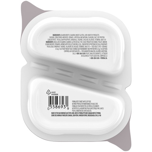 Fancy Feast Petites Wet Cat Food Seared Salmon Entre in Gravy 79.4 g