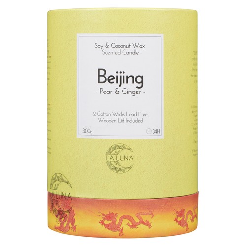 La Luna Soy & Coconut Wax Candle Beijing Scented 1 Pack