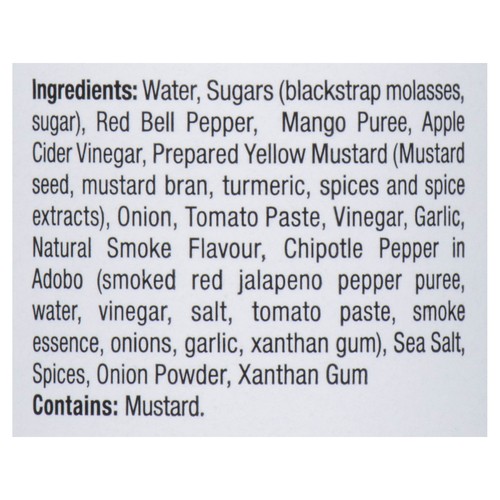 Bow Valley BBQ Inc Sauce Bigfoot Bold BBQ 350 ml